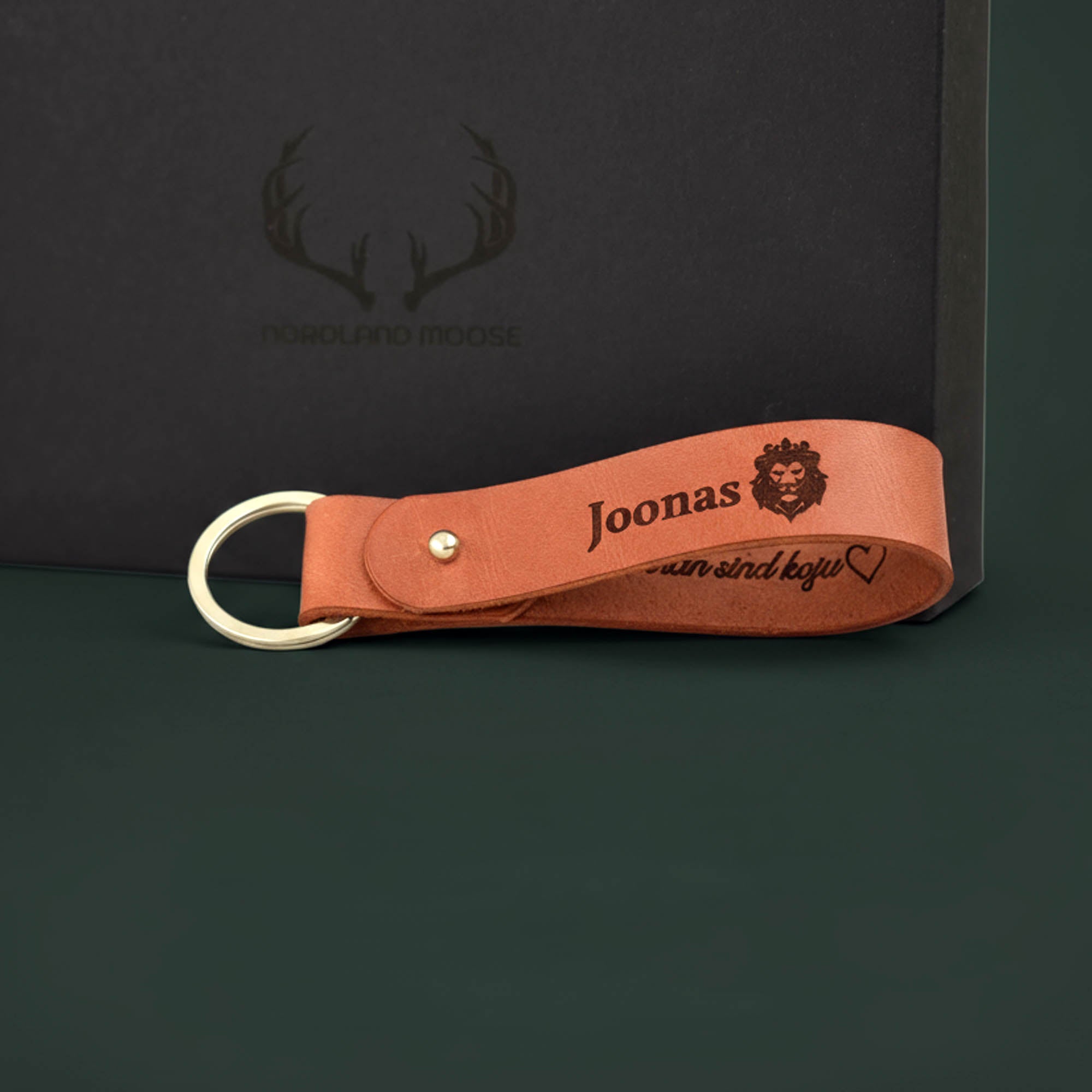 Peidetud sõnumiga personaliseeritud võtmehoidja